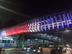 Solidaritas Korban Penembakan, DKI Beri Warna Bendera New Zealand di JPO GBK