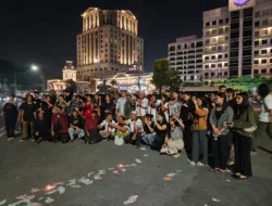 Aksi 1000 Lilin di Medan, Aliansi Masyarakat Sumut Desak Pemerintah Tetapkan Bencana Nasional