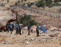 Pasukan PBB Sebut Israel Bangun Tembok di Dalam Wilayah Lebanon
