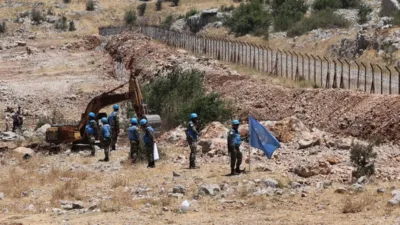 Pasukan PBB Sebut Israel Bangun Tembok di Dalam Wilayah Lebanon